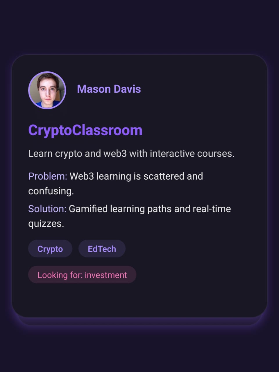 App screenshot