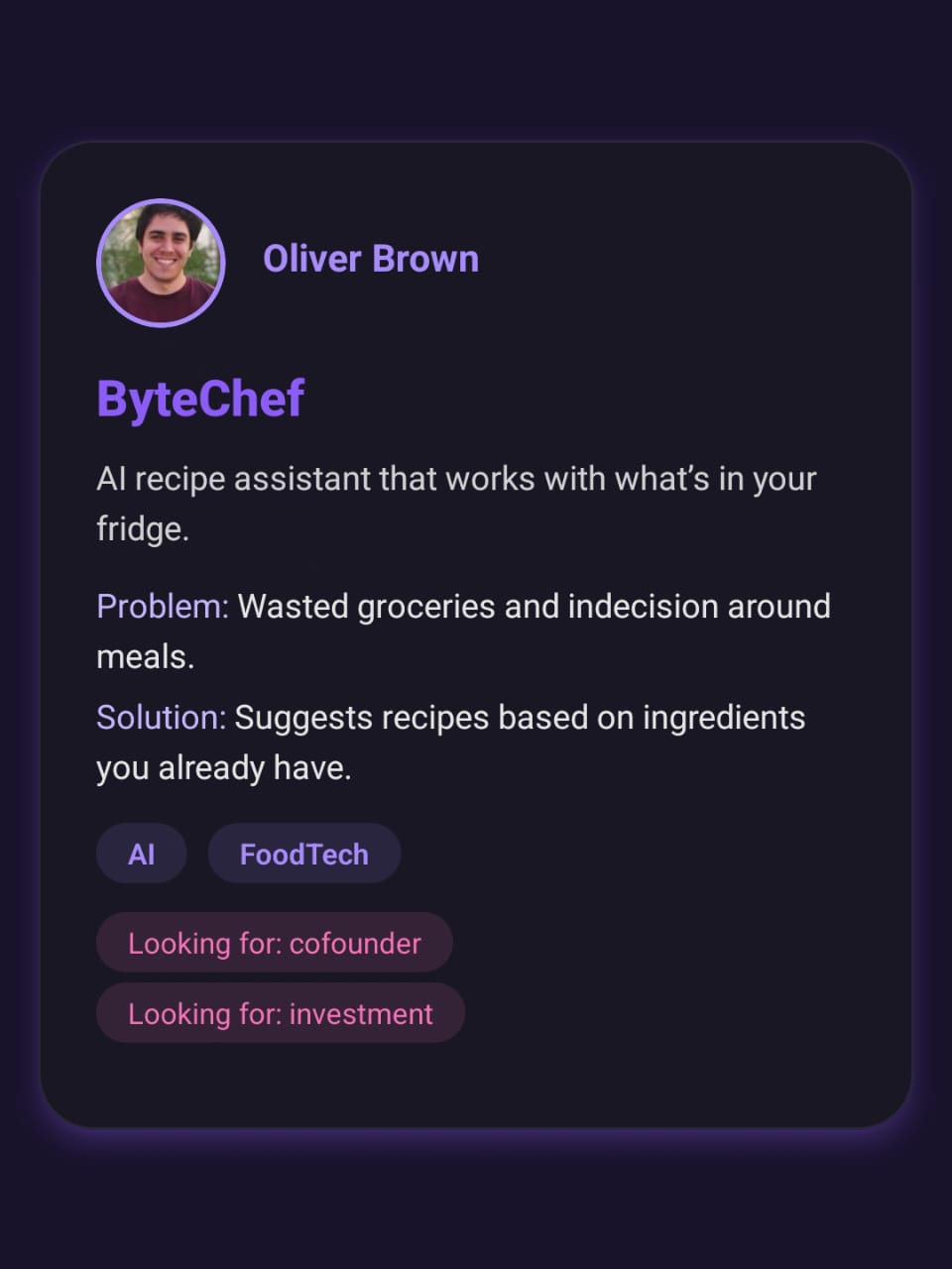 App screenshot
