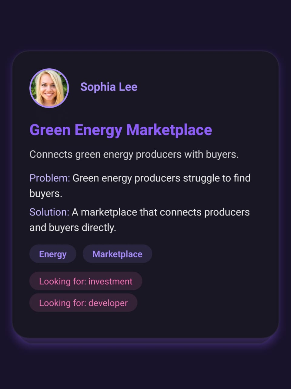 App screenshot
